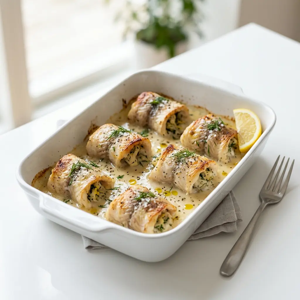 プレイスロールのオーブン焼きの完成料理写真